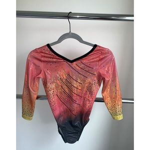 GK Elite Adult Medium Long Sleeve Leotard